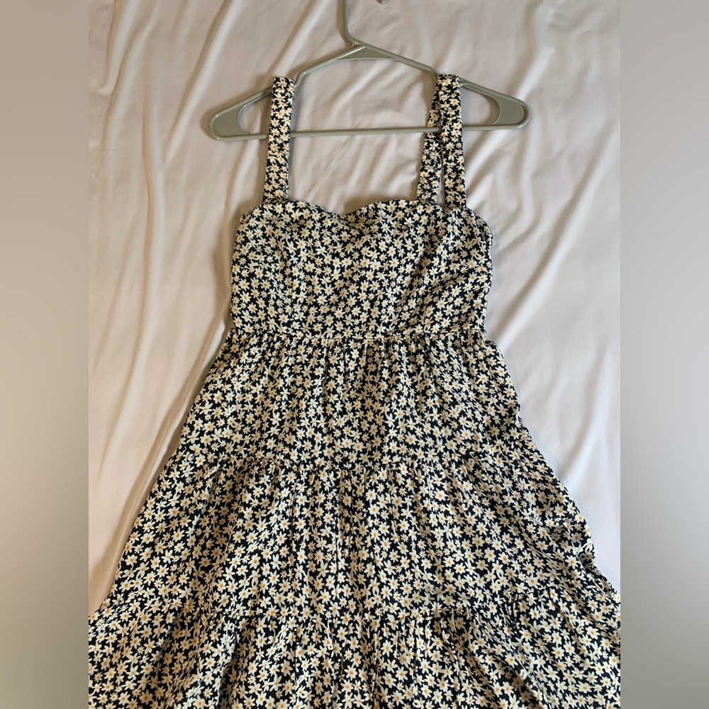 NWT Row A Mini Dress, Daisy Floral Print, size M